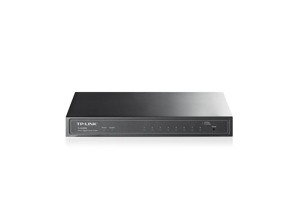 Switch Gigabit Smart 8 Puertos  Omada SG2008